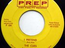 THE CUES 45 I Pretend / Crazy Crazy Party VG++ Doo Wop STAMPED ORIGINAL bb3229