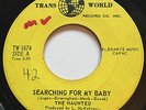 GARAGE PUNK The Haunted SEARCHING FOR MY BABY Trans World 45 rare Canadian fuzz