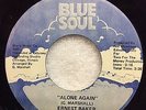 Rare Ernest Baker Alone Again / Do It With The Feeling Northern Soul Blue Soul