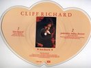 CLIFF RICHARD Rare UK 1988 SHAPED PICTURE DISC Two Hearts EMP42