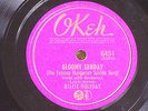Billie Holiday/I'm in a Low Down Groove-Gloomy Sunday/Okeh 6451/N-/kk