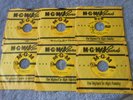 6 COUNTRY WESTERN 45s ALL ON MGM WITH MGM CO SLEEVES MINT- TO EX++