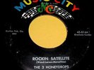 THE 3 HONEYDROPS Rockin Satellite 45 Orig Music City Label Rockabilly NICE