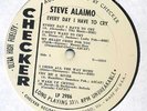 Steve Alaimo - Everyday I Have To Cry LP 1963 Checker WHITE LABEL PROMO