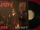 EAZY-E Eazy Duz It ORIG HIP HOP RAP RUTHLESS LP
