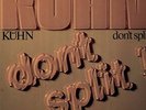 Kühn Rolf und Joachim, Don´t Split   L + R Records LP 1982