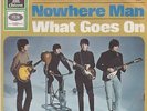 BEATLES Nowhere Man D Odeon 23171 PS Single 1966 M-/exc+ LIPPENSTIFT BACK COVER