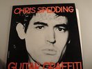 CHRIS SPEDDING GUITAR GRAFFITI Signed Autograph Record Album