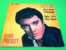ELVIS PRESLEY Rca Italiana 45N 0996 Blue moon of Kentucky (MUSTARD COVER)