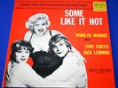 SOME LIKE IT HOT - MARILYN MONROE - ORIGINAL MOVIE SOUNDTRACK LP - UAL 4030