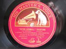 78rpm WEBER: PETER SCHMOLL - CLEMENS KRAUSS & VPO - RARE HMV  