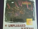 Nirvana MTV Unplugged in New York LP album 1st US Pressing White Vinyl 1994 NM
