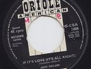 Eddie HOLLAND * If It's Love * 1963 UK ORIOLE 45 * MOTOWN NORTHERN SOUL *