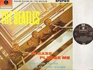THE BEATLES please please me PCS 3042 -4/-4 uk parlophone 1980 reissue LP EX/EX-