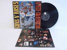 80s Heavy Metal Rock GUNS N' ROSES appetite UK Withdrawn Cover Vinyl LP FAB