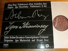 Arthur GRUMIAUX Berg Stravinsky Violin Concertos LP Philips