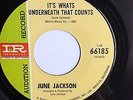 June Jackson - It's Underneath That Counts - Imperial Promo M-