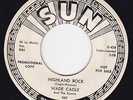 Rare Instrumental. Wade Cagle - Highland Rock/Groovy Train + Custom Pic Sleeve