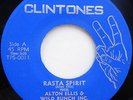 Alton Ellis RASTA SPIRIT  Rare CLINTONES Wicked 70s Roots 45