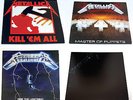 Metallica Ride the Lightning - Master of Puppets - Black - Kill em All vinyl LPs