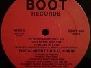 ALMIGHTY RSO - We'll Remember You/Call Us The All - 1987 Boston rap/hip-hop EP