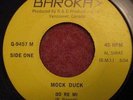 MOCK DUCK Do Re Mi Canadian Psych 45 Papa Bear's Medicine Show, Painted Ship
