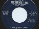 Northern Soul Funk 45 Lola King 'I Got A Good Thing' Sounds Of Memphis Hear