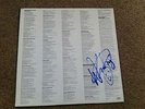 Whitney Houston Autographed Signed LP Record Insert