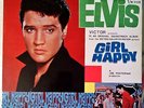 ELVIS PRESLEY Vinyl LP: GIRL HAPPY SHP-5436, Japan, Original, 1965/66