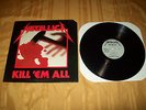Rare Metallica Kill Em All LP Original Promo Megaforce Records MRI-069