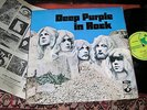 DEEP PURPLE  -  In Rock,   RARE ORIG 1970 UK FIRST PRESS LP/ inner... CLEAN COPY