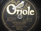 Joe Haymes Orch CROSS EYED KELLY 1934 pre war dance band ORIOLE 3017