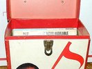 Vintage DICK CLARK 45 rpm record carrying case