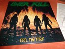 Overkill ?– Feel The Fire ..org,1985.in very good condition...first press..