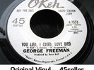 ? George Freeman PROMO 'You Lied I Cried Love Died' RARE Northern Soul 45 HEAR