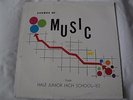 Sounds of Music Hale Junior High School 1962 Blue Vinyl Lp Concert Band & Girls