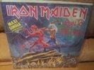 IRON MAIDEN COLLECTORS VINYL 12 INCH MAXI SINGLE RUN TO THE HILLS SUPER SOUND