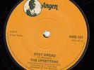 THE UPSETTERS Stay Dread / Kingdom Of Dub (uk Angen ANG 107) Near Mint HEAR