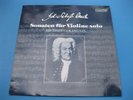 Michael GOLDSTEIN - Bach Sonatas for violin solo 1 - 3 - signed 