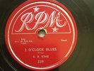 78 RPM  B B King RPM 3 O'clock Blues