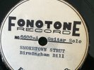 Fonotone 6600 Birmingham Bill SMOKETOWN STRUT (guitar solo)  78 rpm E++