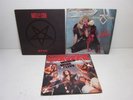 3 Vinyl Albums- Twisted Sister “Stay Hungry,” Motley Crue “ Shout at the Devil”+