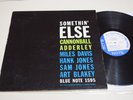 Cannonball Adderley Miles Davis Somethin Else DG EAR W63 RVG Blue Note lp