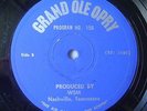 1965? GRAND OLE OPRY LP Program 156 Bill Anderson Connie Smith WSM Country Radio