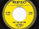Northern Soul 45 ERMA FRANKLIN Don't Wait Too Long/Time After Time HEAR Killer