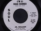 JR. WALKER: Road Runner / Same 45 (dj, date stamp ol) Soul
