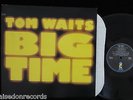 TOM WAITS, Big Time MASTERDISK PROMO USA EXCELLENT- LP