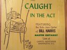 Caught in the Act  LP featuring the solo guitar of Bill Harris EX rare jazz