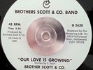 BROTHERS SCOTT & CO BAND - looking into the future - 45 rare MODERN SOUL/FUNK