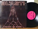 BLAST It's In My Blood SST original PROMO inserts LP